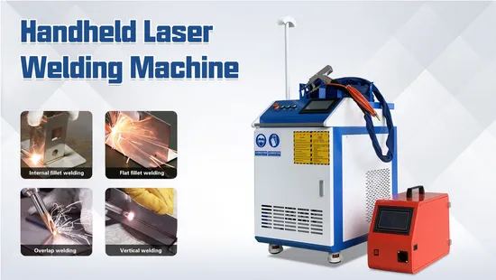 Handheld Laser Welding Machine Sign-1000W/1500W/2000W Support Wire Feeding System for Sale with CE Certificate