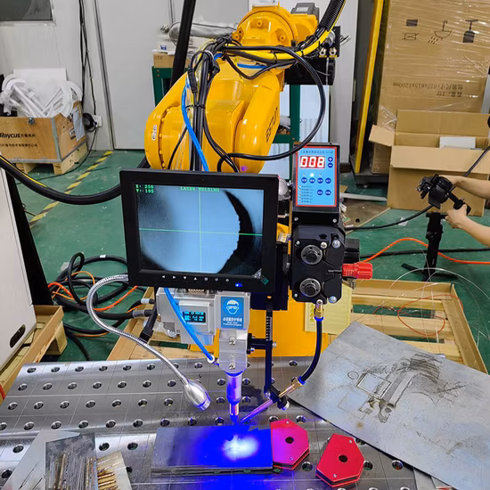 Robot Laser Welding Machine System