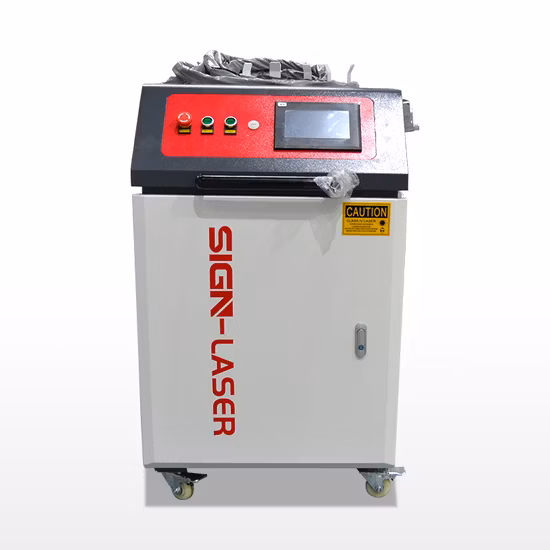 Handheld Laser Welding Machine Sign-1000W/1500W/2000W Support Wire Feeding System for Sale with CE Certificate