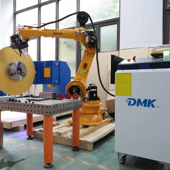 Sistema de máquina de solda a laser robótica
